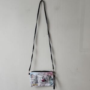 Chic Urban Crossbody Bag with New York Design